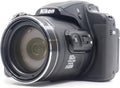Nikon Coolpix P610 Digitalkamera (16 Megapixel, 60-Fach Opt. Zoom, 7,6 cm (3 Zoll) LCD-Display, USB 2.0, bildstabilisiert) schwarz