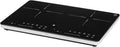 WMF Kult X Doppel- Induktionskochfeld 2 Platten, Kochplatte bis 28 cm, 3500 W, 2 Kochzonen, 8 Stufen, Topferkennung, Touch-Display, Glaskeramik