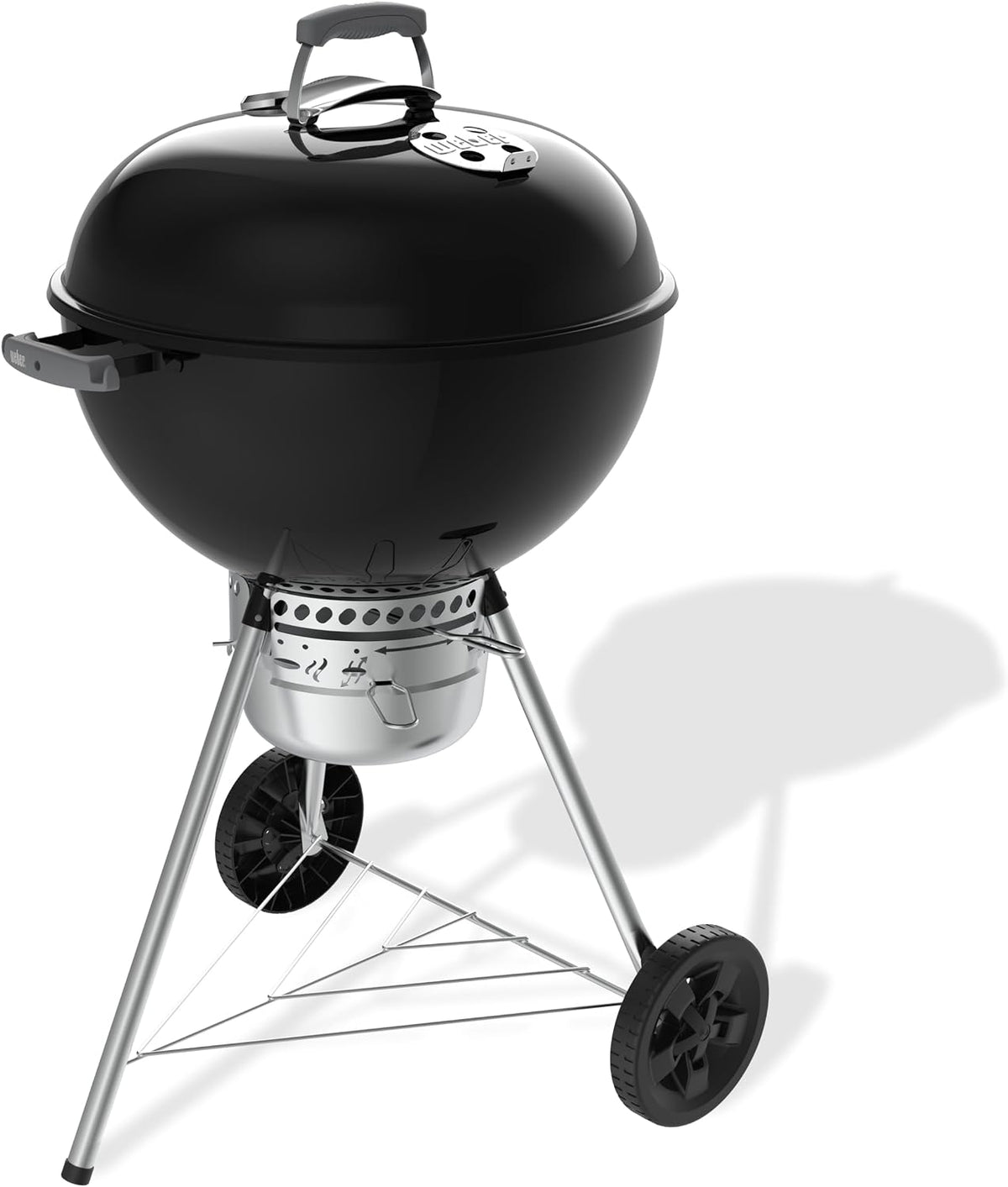 Weber Original Kettle Premium Holzkohlegrill 57cm mit Stand und Rädern