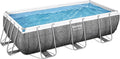 Bestway Power Steel Rectangular Pool Set 404 x 201 x 100 cm