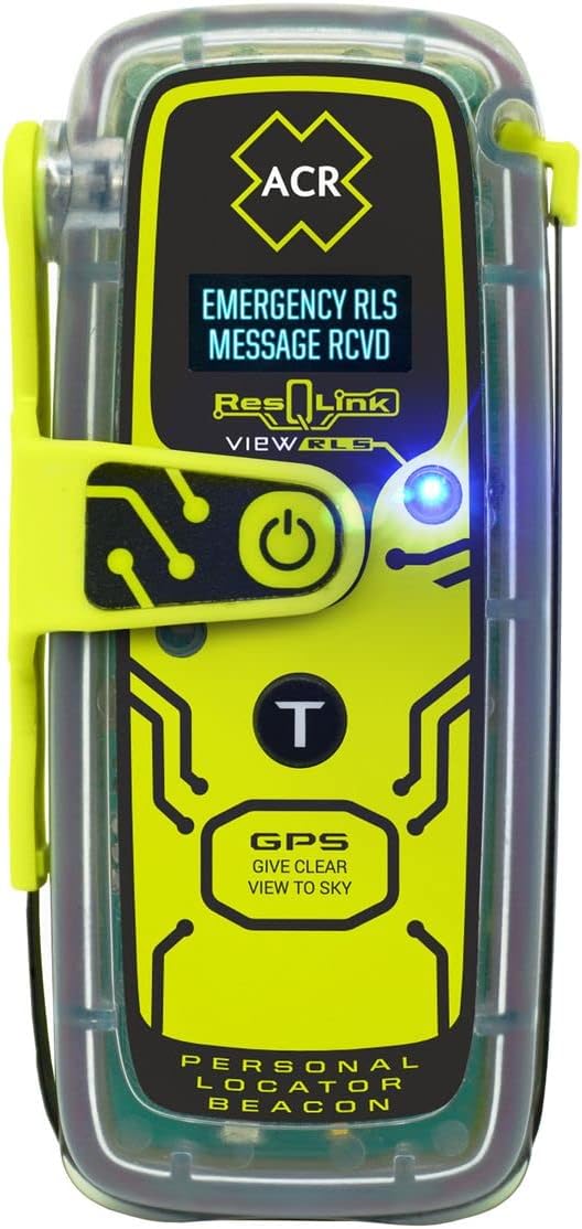 ACR ResQLink View RLS, für Wandern, SOS Personal Locator Beacon, Digitalanzeige, Rückkehr-Link-Service, Notfall im Freien, Jagd