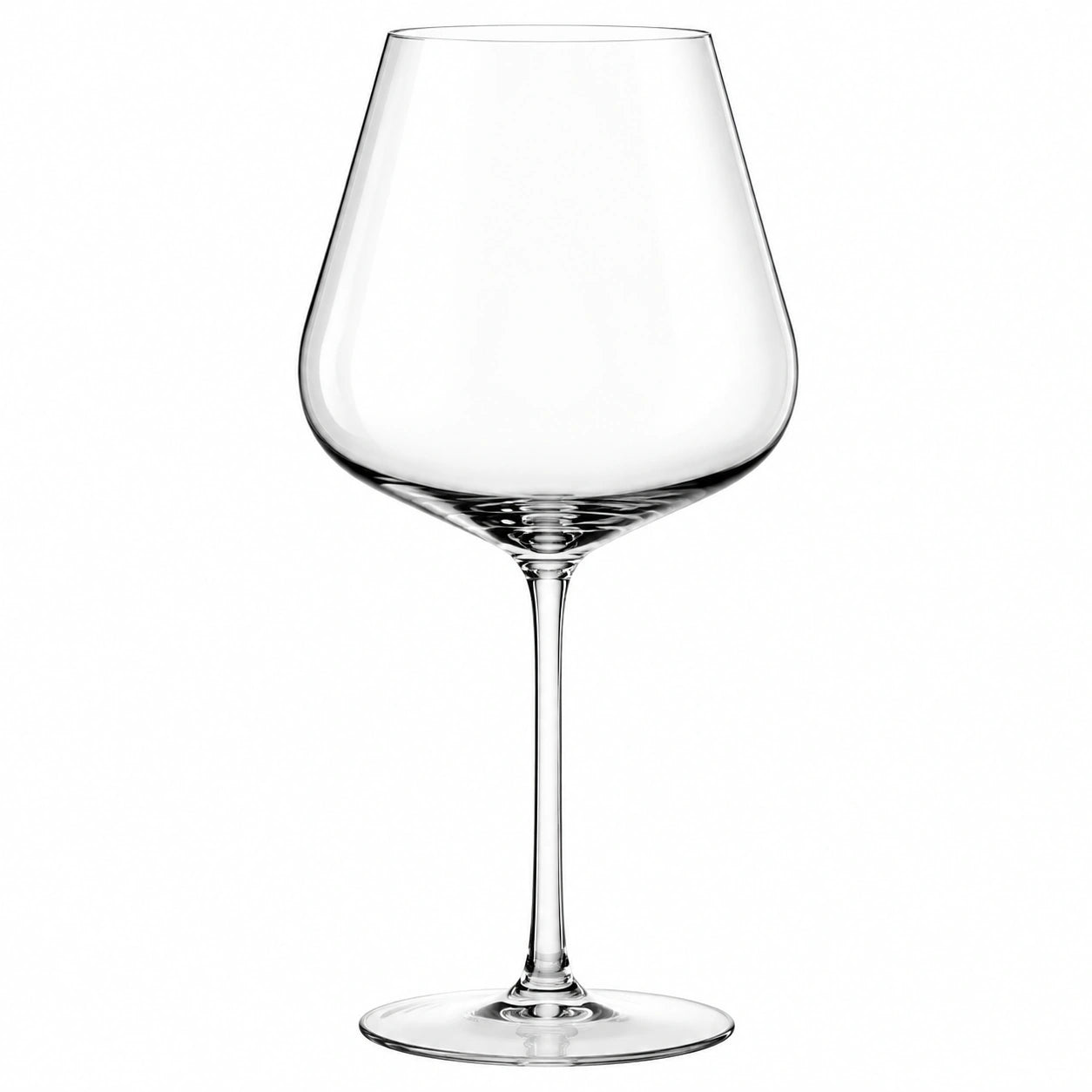 Rotweinglas 650 ml Klarglas 24 cm bauchige Form