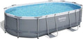 Bestway 56448-3 488x305x107 cm Power Steel Aufstellpool
