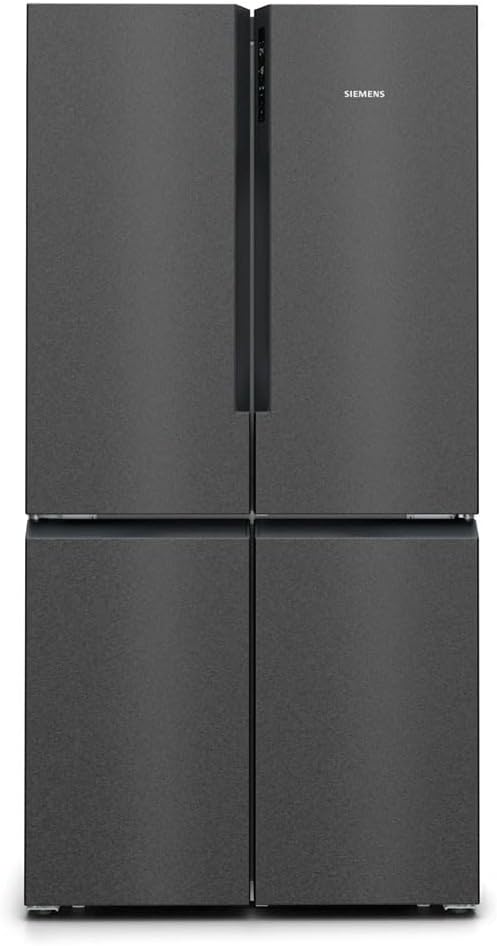 Siemens KF96NAXEA iQ500 French Door Kühlschrank, 183 x 91 cm, 405 L Kühlen + 200 L Gefrieren, hyperFresh längere Frische, noFrost nie wieder abtauen