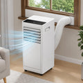 Mobile Klimaanlage 9000 BTU, Fernbedienung 5 m, 3 in 1 Kühlen Entfeuchten Ventilator, für Schlafzimmer Büro Wohnung, 301 m³/h, 8–12 m², Fensterkit