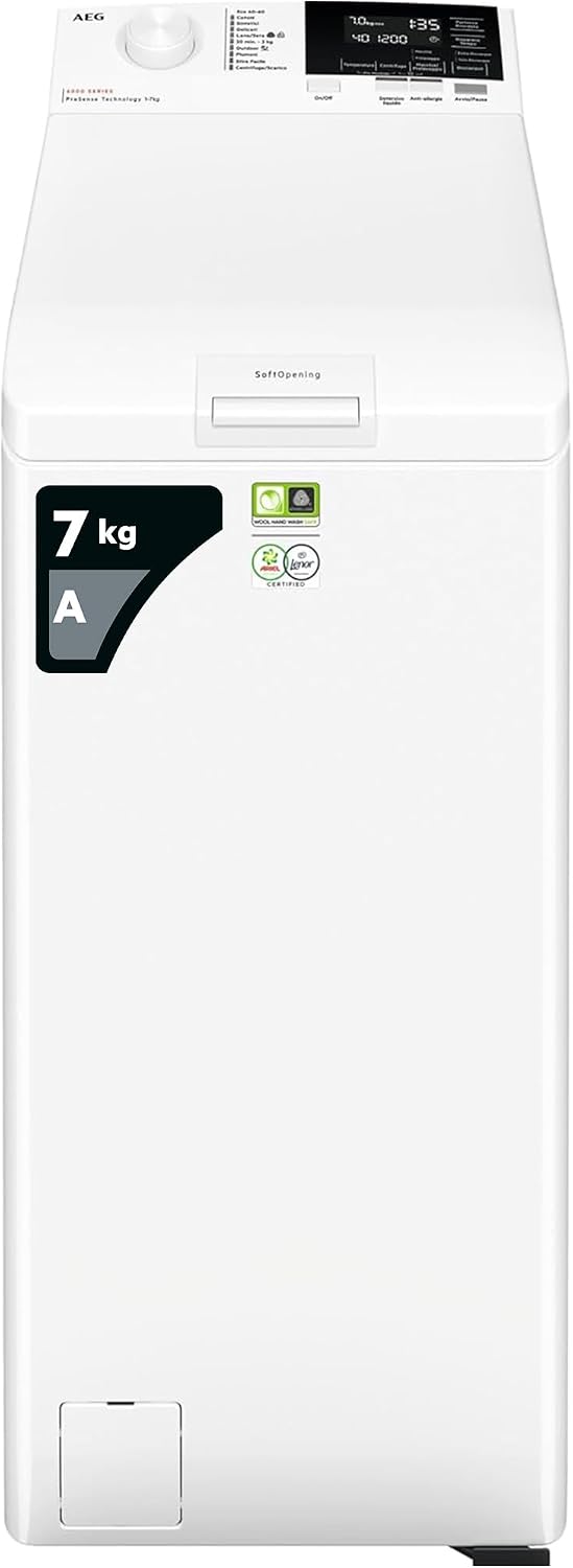AEG LTR6G37A Waschmaschine Toplader Serie 6000 Prosense 7 kg