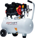 Starkwerk Flüsterkompressor SW 375/10 Pro, 24 L, 69 dB, 1100 W, 10 Bar