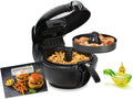 Tefal ActiFry Genius XL 2in1 Heißluftfritteuse mit Rührarm, gesunde Friteuse ohne Öl, YV9708, 1,7 kg für 8 Personen, Testsieger, 9 automatische Menüs