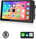 ESSGOO 4+64G 2 DIN Bluetooth Autoradio mit Wireless Carplay & Android Auto