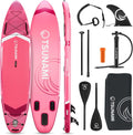 TSUNAMI Stand Up Paddling Board PRO, Tragkraft bis 160kg, Länge 350cm, Pumpe und Sicherheitsleine, SUP-Board mit Komplettes Zubehör