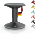 Interstuhl UPis1, ergonomischer Sitzhocker mit Schwingeffekt, Hocker mit rutschhemmender Standfläche & Kippschutz, höhenverstellbar, UP Junior