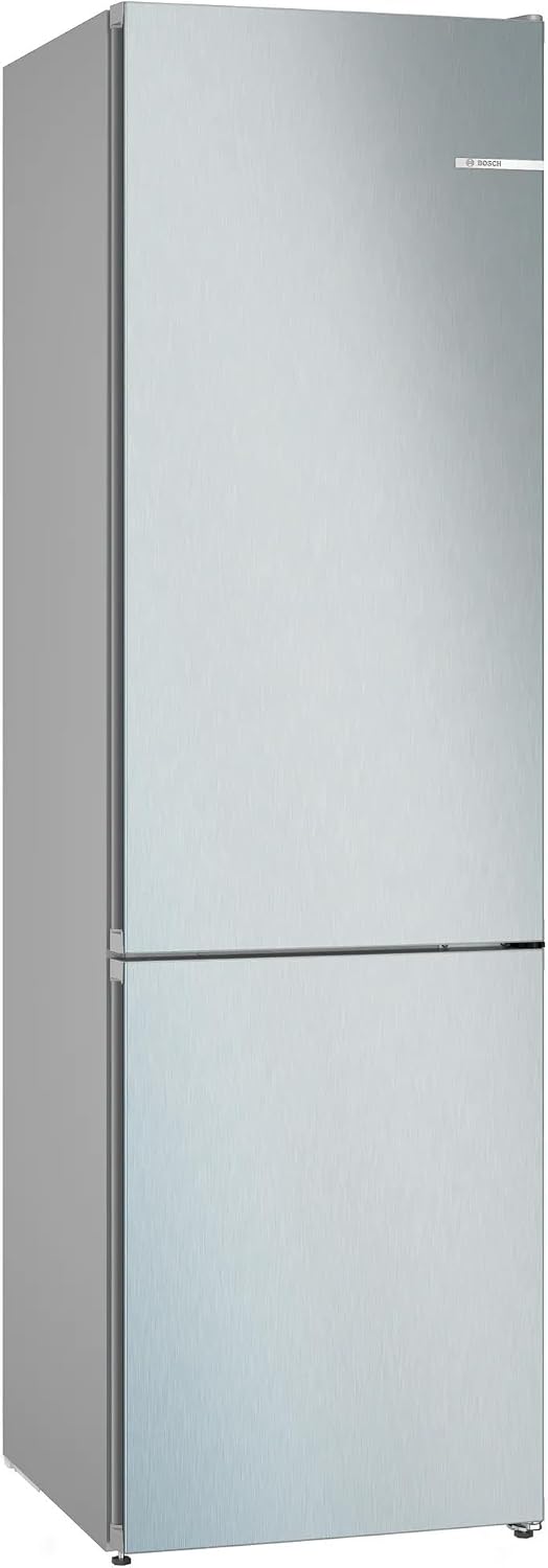 Bosch KGN392LBF Serie 4 Kühl-Gefrier-Kombination, 203x60 cm, 260 L Kühlen + 103 L Gefrieren, VitaFresh XXL, NoFrost nie wieder abtauen, Edelstahl