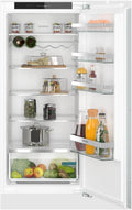 Siemens KI41RVFE0 iQ300 Einbau-Kühlschrank, 122,5 x 56 cm Nische, 204 L, freshBox für knackiges Obst und Gemüse, Flachscharnier