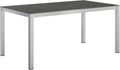 OUTLIV. Gartentisch, 160x90 cm, Aluminium/Keramik/Glas