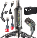 Juice Booster 2, Mobile Ladestation 22 kW, Adapter für alle Steckdosen, Schweizer Design, Typ 2 Ladekabel, automatische Adaptererkennung