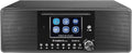 Albrecht DR 895 CD Kompaktanlage, mit 4' Farbdisplay, DAB+/UKW/Internet/CD, 27895, Schwarz, Stereo Musik und Podcast Streaming, USB, App Steuerung