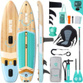 Niphean (Extra Groß) Stand Up Paddling Board, 335/380cm SUP für 2+1 Personen/Familien, SUP Board mit (Anfängergeeignet) StabilTrac Finne