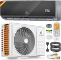 KESSER Split Klimaanlage Set Quick Connect, mit Kupferleitung 12000 BTU 3,4 kW Kältemittel R32 Inkl. Montagematerial