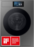 Samsung WF90F09C4SU2 Bespoke AI Waschmaschine, 9 kg, 7 Zoll Touch-Display, EEK: A (-55%), SmartThings Energy Mode, AI Home & AI Wash, Ecobubble