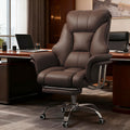 Bürostuhl mit Fußstütze & Lendenwirbelstütze, Ergonomischer Gaming-Stuhl mit höhenverstellbarem Kopfstütze & Verstellbarer Rückenlehne
