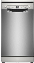Serie 2, Freistehender Geschirrspüler, SPS2HKI55E, 45 cm, gebürsteter Stahl, Anti-Fingerabdruck