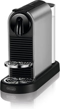 Nespresso De'Longhi CitiZ Platinum EN220.T, Kapsel-Kaffeemaschine, 1260 W, 4 Tassengrößen, 19 bar, Titan