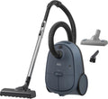 AEG CLEAN 6000 Staubsauger mit Beutel, AB61C2DBS, 12 m Aktionsradius, 850 W, für Haustierbesitzer, Hohe Saugleistung, inkl. Zusatzdüsen, Blau