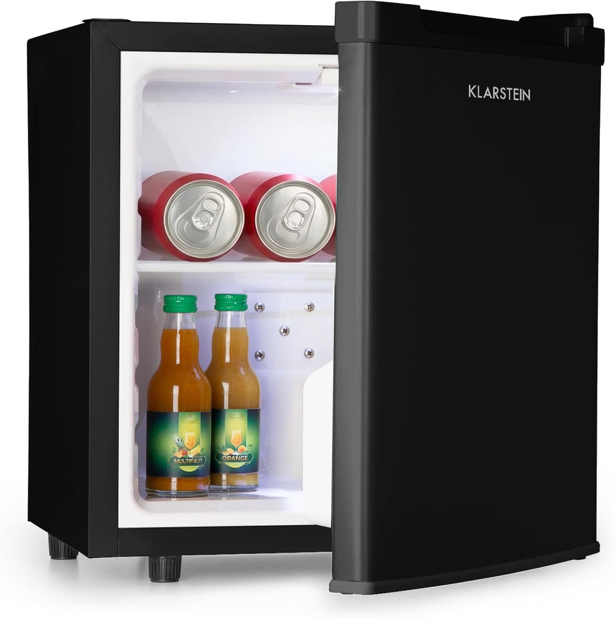 Klarstein Mini Kühlschrank für Zimmer, 30L Mini-Kühlschrank für Getränke, Kleiner Skincare Zimmer & Büro 5-15°C, Snacks & Kosmetik, Kleine Minibar