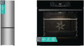 Gorenje RK 4182 PS4 Kühl-Gefrier-Kombination & OptiBake BOS6737 E02B Einbau-Backofen/77L/AquaClean/Heißluft/ExtraSteam/AirFry/PerfectGrill/Pizzamode