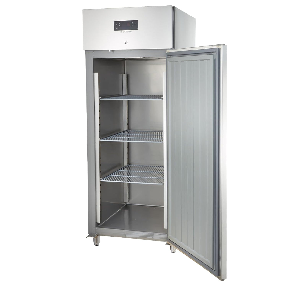 ECO 650 GN 2/1 Monoblock Gastronomie Kühlschrank, 616 Liter, Gastronomiebedarf, Großvolumiger freistehender Gewerbekühlschrank, Energiesparend