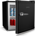 Klarstein Irene Retro Mini-Gefrierschrank, 31L, Flexibler Temperaturbereich -24 °C bis 10 °C, Leise 38 dB, Energieeffizienz C, Kompaktes Design