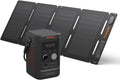 Jackery E300D Tragbare Powerstation mit 40W Air Solarpanel