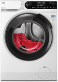 AEG Waschmaschine 9kg, A-20%, LR7AMZ491FL, 1400 U/min, Serie 7000 ProSteam, Dampf-Programm, Weniger Bügeln & Mehr Frische, Leise, Mengenautomatik