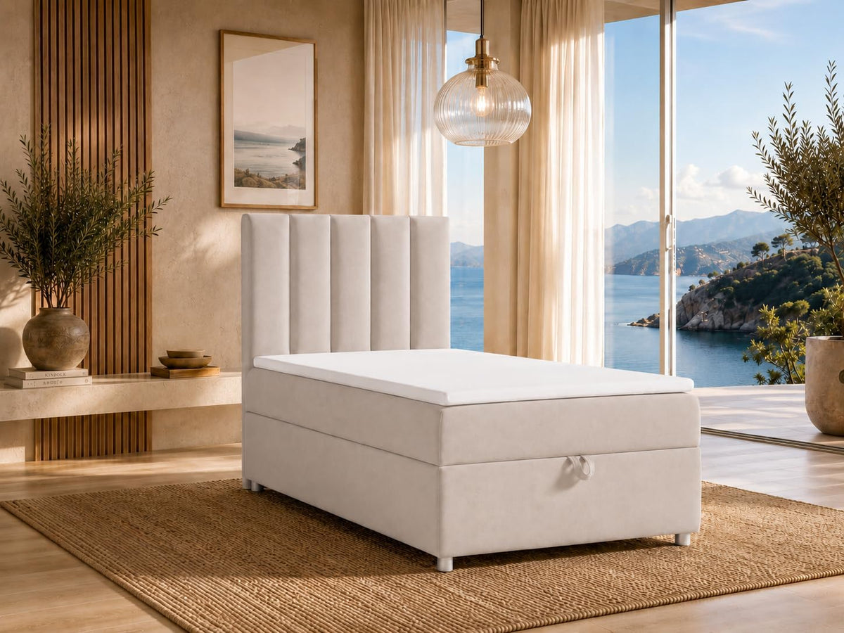 Trinity K10 Boxspringbett 90x200, Stauraum mit Topper