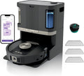 Shark PowerDetect 2-in-1 Saugroboter & Wischroboter, NeverTouch Pro 60-Tage-Selbstentleerung, 3D-/ LiDAR-Navigation, Schwarz RV2800ZEEU, NeverStuck