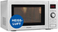 Exquisit Mikrowelle mit Grill & Heißluft, 3-in-1, 25 Liter