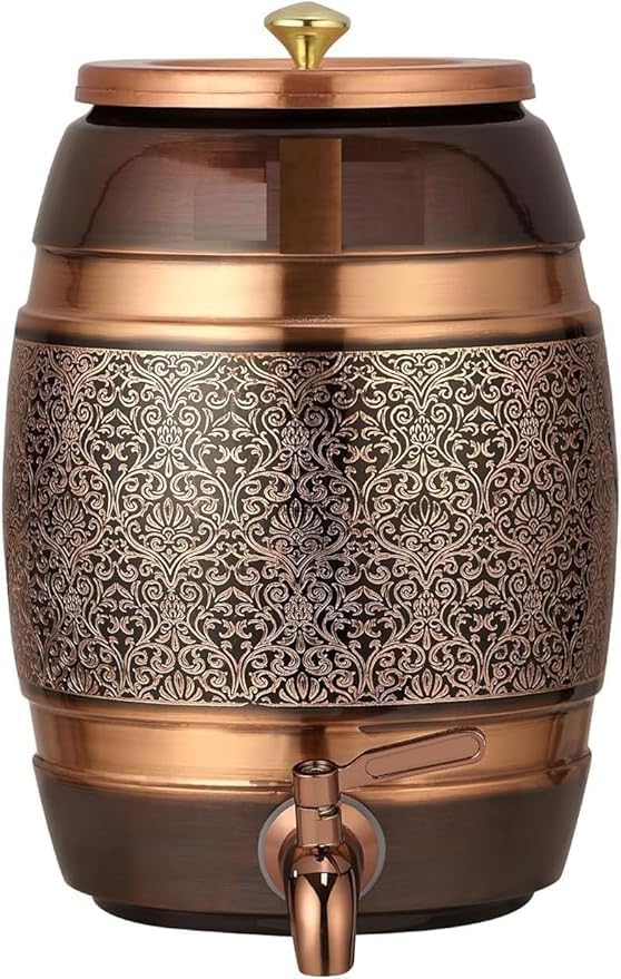 Reines Kupfer-Spender 5 l Antik Juckender Design