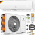 KESSER Split Klimaanlage Set Quick Connect 9000 BTU 2,6 kW, WiFi & App Klimagerät mit Heizfunktion & Kühlmodus Wandklimaanlage