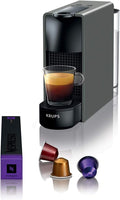 Nespresso Krups Kaffeemaschine Essenza Mini Intensiv Grau Kaffeemaschine YY2911FD
