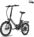 Fafrees F20 Light Elektrofahrrad Klapprad E-Bike 250W Motor 36V 20Ah Akku,20 Zoll E-Fahrrad Faltbares 35N.M Drehmoment E-Mountainbike 25km/h