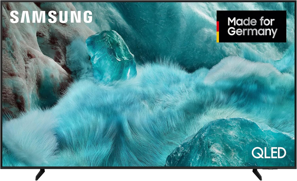 Samsung QLED Q7F2 4K 55 Zoll (138 cm) UHD Fernseher, Quantum Dot für Reale Farben, Q4 AI Prozessor, 4K Upscaling, Knox Security, Gaming Hub