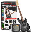 Pyle E Gitarre- Set, 4/4 mit 2 Humbucker Tonabnehmern und 10W Verstärker