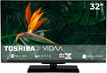 Toshiba Fernseher 32 Zoll Smart TV VIDAA Full HD Fernseher HDR Smart TV mit Triple-Tuner und Bluetooth, LED TV 32LV3E63DA