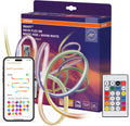 Osram SMART WIFI NEON FLEX flexibler LED-Streifen, IP44, 5M, 21W, Magic RGB für diverse Farben und Lichteffekte, mit Fernbedienung, WLAN steuerbar