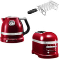 KitchenAid Artisan Frühstücks Set, incl. Wasserkocher 5KEK1522, 2 Scheiben Toaster 5KMT2204 und Brötchenaufsatz